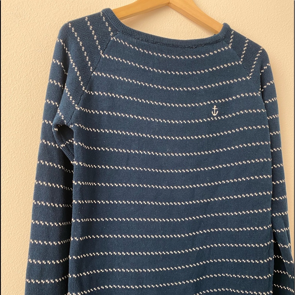 Cute knitted sailor sweater
